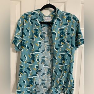 Goodfellow pelican button up shirt